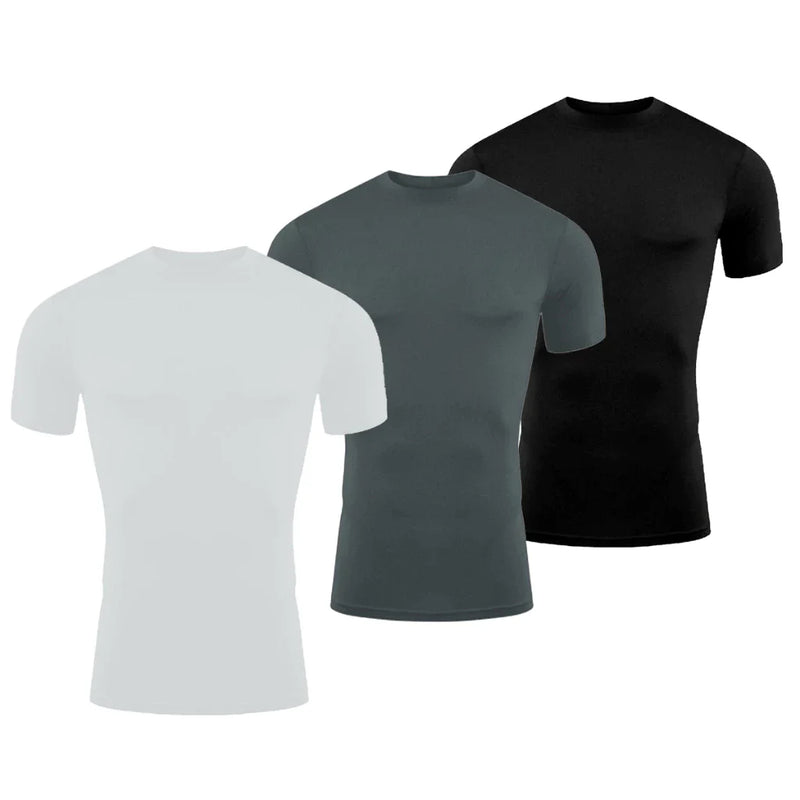 Kit 3 Camisetas Masculina Manga Curta